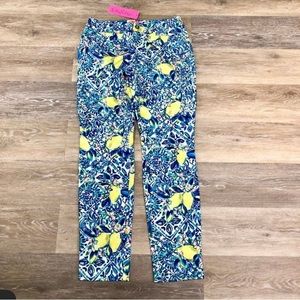 Lilly Pulitzer Kelly Skinny Pant Zest for Life NWT